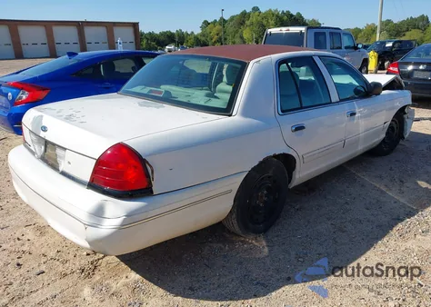 2004 Ford Crown Victoria Lx from USA, damaged, VIN 2FAFP74W14X130153